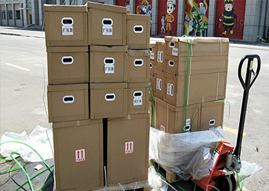 某公安消防總隊(duì)交貨，圓滿驗(yàn)收。